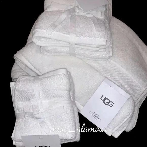 Ugg Bath | Ugg Pasha Bath Towel | Color: White | Size: Os | Miked49's Closet